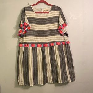 Sold - Savanna Jane - Tunic - Dress - Colorful Fringe - 1X